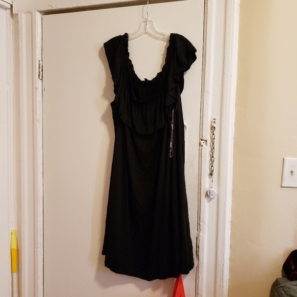 Lane Bryant Dresses & Skirts - Black Off The Shoulder Dress